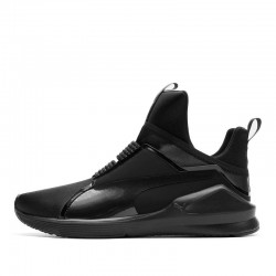 Дамски спортни обувки Puma Fierce Strap Leather Wn's black