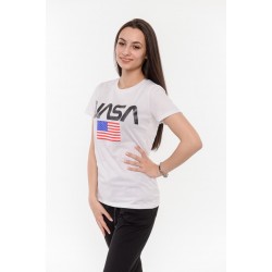 Бяла блуза с флаг Alexandra Italy / 103