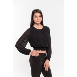 Стилна черна блуза Alexandra Italy / 5868