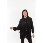 Черна дамска риза Alexandra Italy / 0732