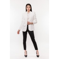 Eлегантно дамско сако в бяло Alexandra Italy / 95055