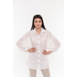 Бяла дамска риза Alexandra Italy / 0732