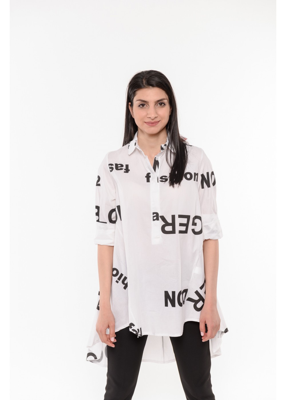 Спортна бяла риза Alexandra Italy / 82277