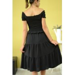 Дамска рокля Alexandra Italy 8982-черна
