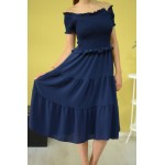 Дамска рокля Alexandra Italy 8982-синя