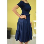 Дамска рокля Alexandra Italy 8982-синя