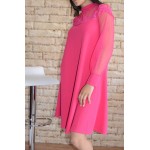 Дамска рокля Alexandra Italy 6775 - розов цвят