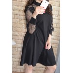 Дамска рокля Alexandra Italy 6775 - черен цвят