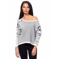 Дамска блуза Alexandra Italy 0043 - сив цвят