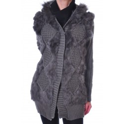 Alexandra Жилетка 1203-Сив