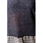 Дамска блуза Alexandra Italy 1298 - цвят тъмно син меланж