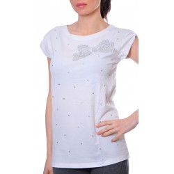 Alexandra Дамска блуза 16599-Черен,Зелен и Бял