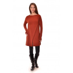 Дамски пуловер Alexandra Italy 25067 - цвят керемиден