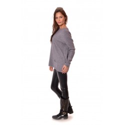 Дамска блуза Alexandra Italy 37003 - сив цвят