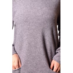 Дамска блуза Alexandra Italy 37003 - сив цвят
