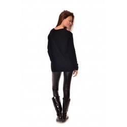 Дамска блуза Alexandra Italy 37003 - черен цвят Дамска блуза Alexandra Italy 37003 - черен цвят