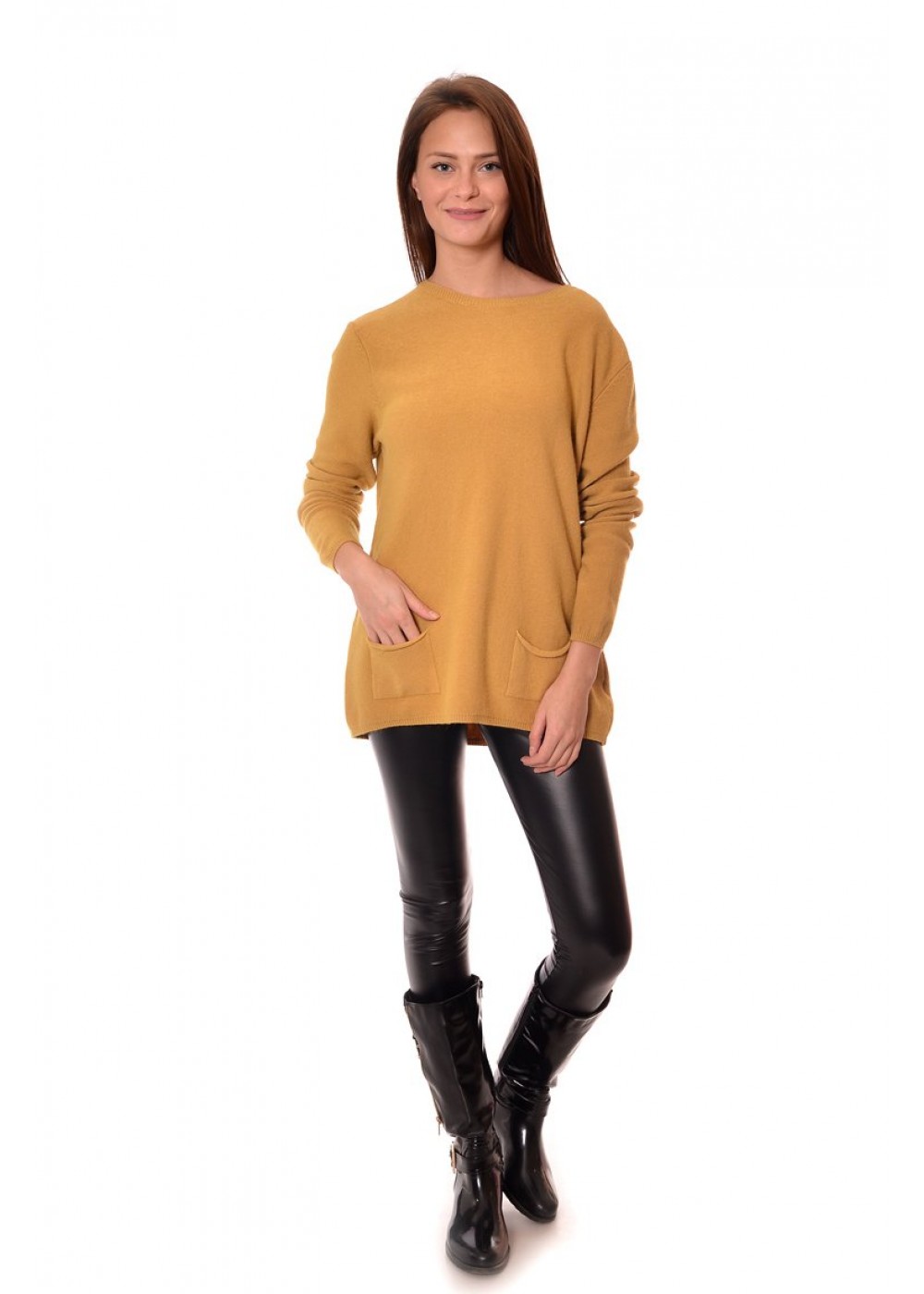 Дамска блуза Alexandra Italy 37003 - жълт цвят Дамска блуза Alexandra Italy 37003 - жълт цвят