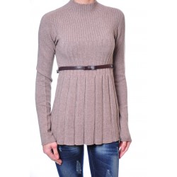 Alexandra Дамска Блуза 3722 - Сив, Кафяв и Зелен