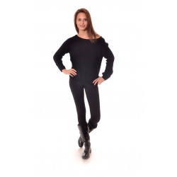 Дамски пуловер Alexandra Italy 41740 - черен цвят