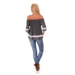 Дамска блуза Alexandra Italy 502/4, Тъмносив