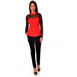 Дамска блуза Alexandra Italy 505/1 - червен цвят