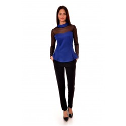 Дамска блуза Alexandra Italy 505/1 - син цвят