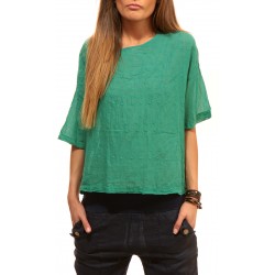 Дамска блуза от Alexandra Italy - цвят зелен - 520007