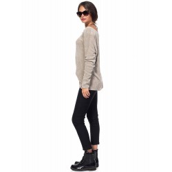 Дамска Блуза от Alexandra Italy-531/0-Цвят Бежов
