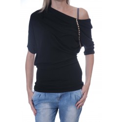 Alexandra Дамска Блуза 582-70 - Тюркоаз, Черен, Т. Зелен, Кафяв и Бежов