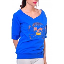 Alexandra Дамска Блуза 601-Черен,Сив,Син,Т.син,Корал,Бял