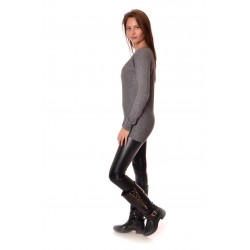 Дамски пуловер Alexandra Italy 8012 - сив цвят Дамски пуловер Alexandra Italy 8012 - сив цвят