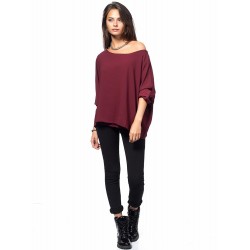 Дамска блуза Alexandra Italy 804 - цвят бордо Дамска блуза Alexandra Italy 804 - цвят бордо