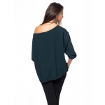 Дамска блуза Alexandra Italy 804 - цвят тъмно зелен