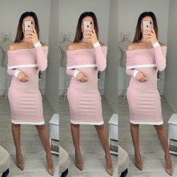 Официална рокля ластична