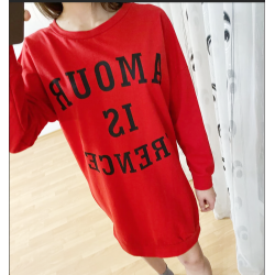 Туника с надпис Amour