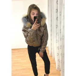 Зимно яке къс размер "Puffer"