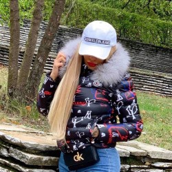 Зимно яке с украса
