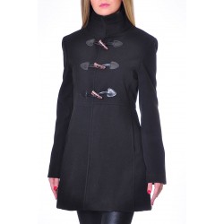Alexandra Дамско Палто 710/0 -Черен,Сив