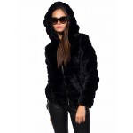 Дамско палто Alexandra Italy 715/0 - черен цвят