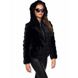 Дамско палто Alexandra Italy 715/0 - черен цвят