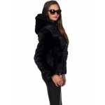 Дамско палто Alexandra Italy 715/0 - черен цвят
