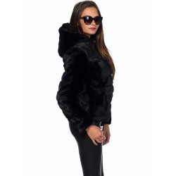 Дамско палто Alexandra Italy 715/0 - черен цвят