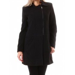 Alexandra Дамско Палто 723/0-Черен,Сив