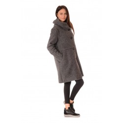 Дамско палто Alexandra Italy 725/1 - Сив