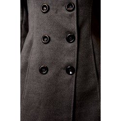 Дамско палто Alexandra Italy 748/1 - Сив