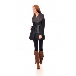 Дамско палто Alexandra Italy 750/0 - черен цвят