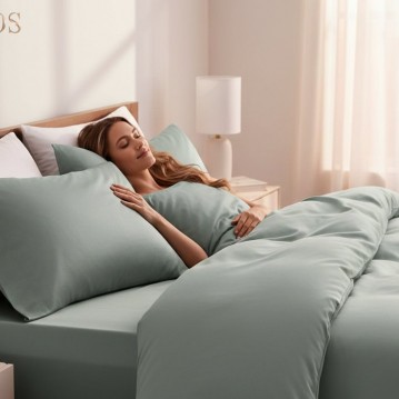 Изкуството да спиш красиво: Защо памучният сатен е инвестиция в здраве и самочувствие
