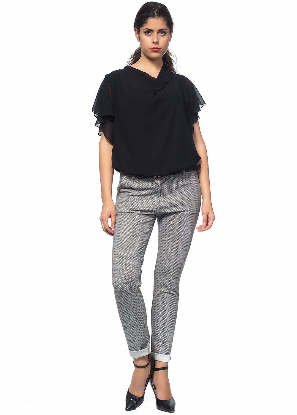 Дамски панталон Alexandra Italy 807/0 - сив цвят Дамски панталон Alexandra Italy 807/0 - сив цвят