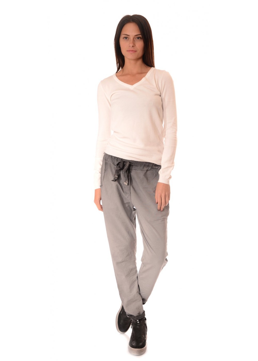 Дамски панталон Alexandra Italy 894/0- Сив Дамски панталон Alexandra Italy 894/0- Сив
