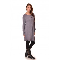 Дамска туника Alexandra Italy 25056 - сив цвят